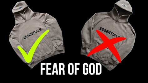 real vs fake fear of god nike|fear of god nike hoodie.